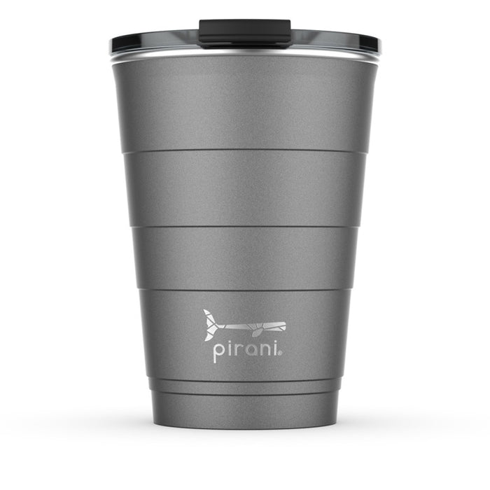 16oz Solid Metallic Tumbler - Slate