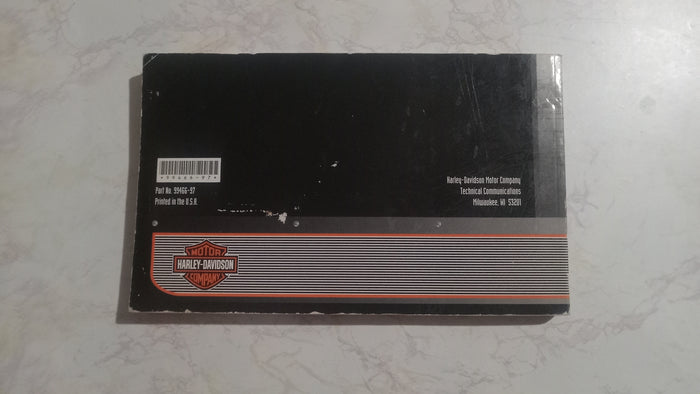 1997 Harley Davidson Owners Manual Book All Models PN 99466-97