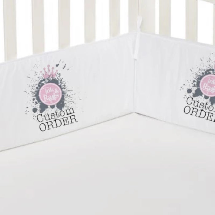 1nk Custom Crib and Toddler Bedding