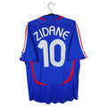 2006-07 France Home Shirt Zidane #10 - back view