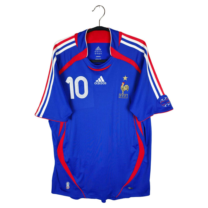 2006-07 France Home Shirt Zidane #10 - front view