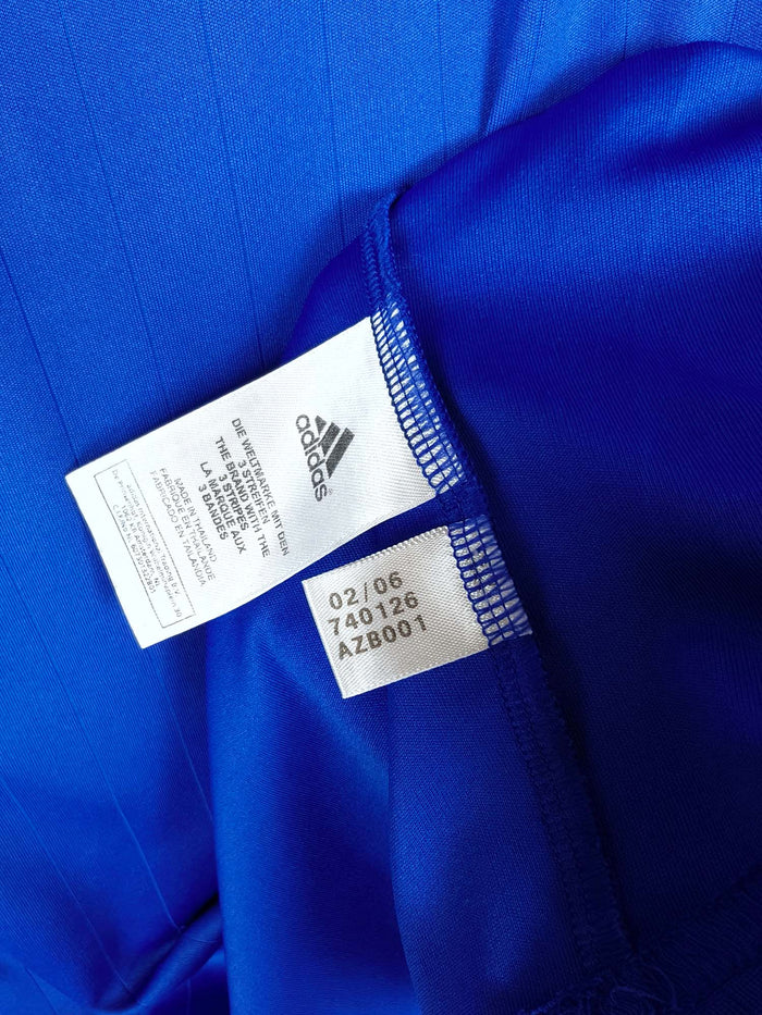 2006-07 France Home Shirt Zidane #10 - detailed view