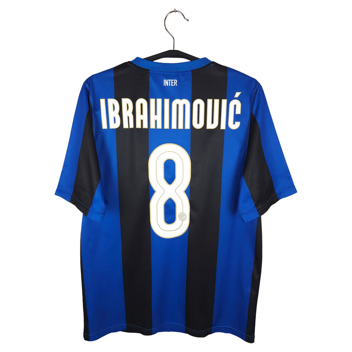 2008-09 Inter Milan Home Shirt Ibrahimovic #8 - back view