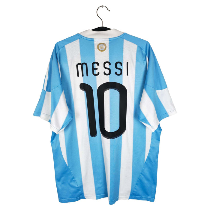 2010-11 Argentina Home Shirt Messi #10 - back view