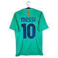 2010-11 Barcelona Away Shirt Messi #10 - back view