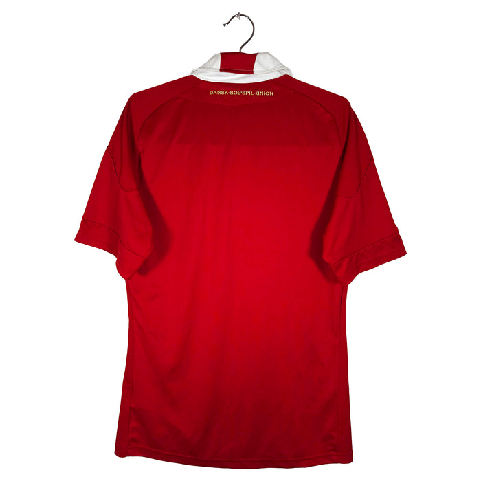 2010-11 Denmark Home Shirt - back view