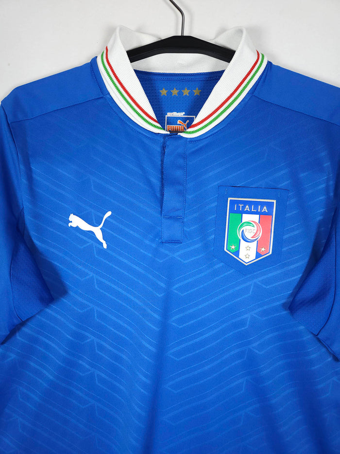 2012-13 Italy Home Shirt - detailed view