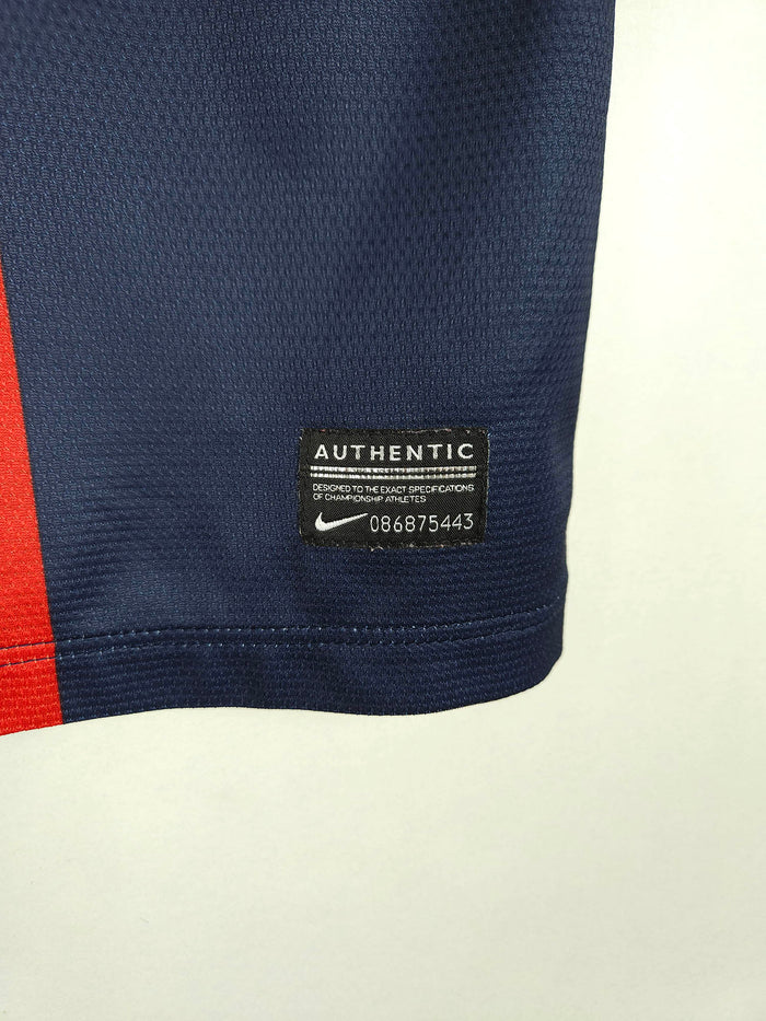 2013-14 Paris Saint-Germain Home Shirt Ibrahimovic #10 - detailed view