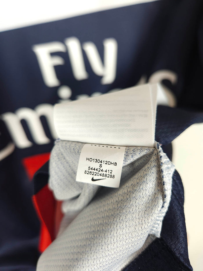2013-14 Paris Saint-Germain Home Shirt Ibrahimovic #10 - detailed view