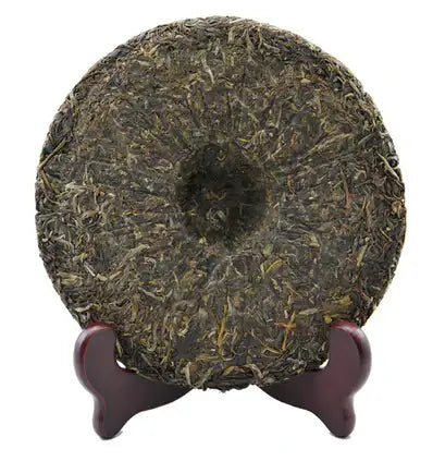 2013 XiaGuan "Cha Wang Qing Bing" (King Tea Green Cake) 357g Puerh Sheng Cha Raw Tea - King Tea Mall