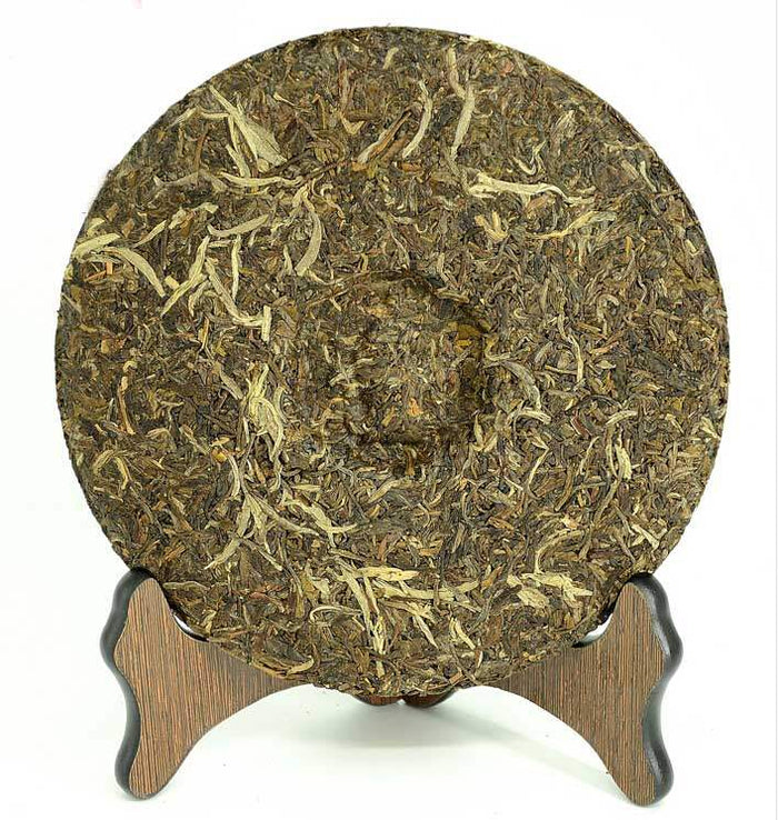2013 XiaGuan "Nan Zhao Yuan Cha" (Round Cake) 454g Puerh Sheng Cha Raw Tea - King Tea Mall
