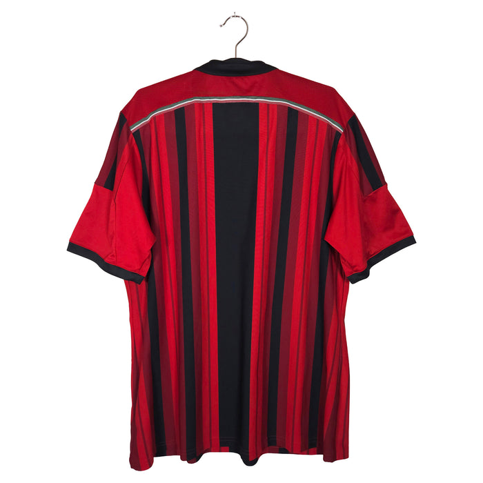 2014-15 AC Milan Home Shirt - back view