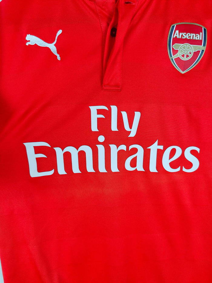 2015-16 Arsenal Home Shirt Alexis #17 - detailed view