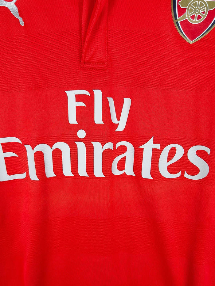 2015-16 Arsenal Home Shirt Alexis #17 - detailed view