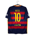 2015-16 Barcelona Home Shirt Messi #10 - back view