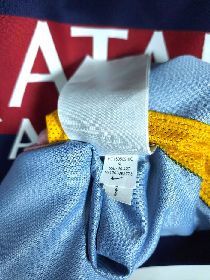 2015-16 Barcelona Home Shirt Messi #10 - detailed view