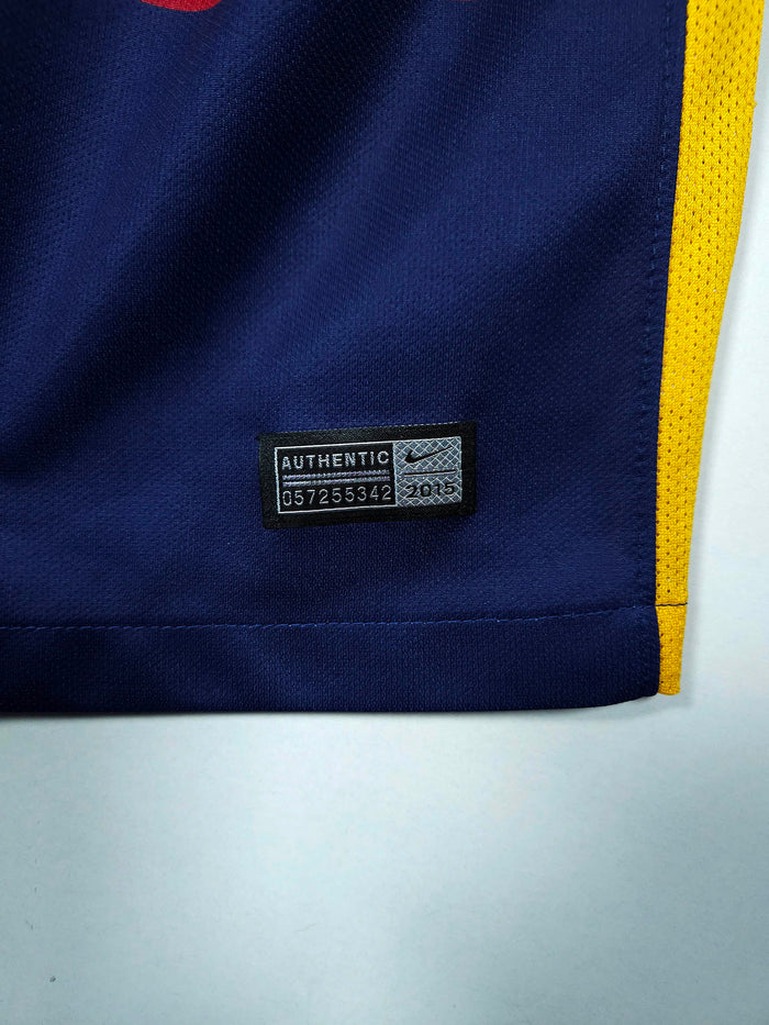 2015-16 Barcelona Home Shirt Messi #10 - detailed view