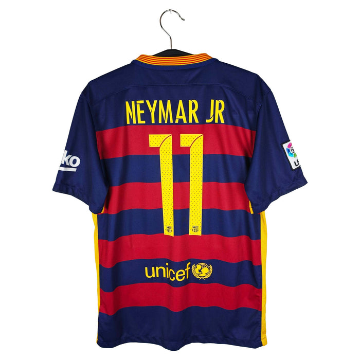 2015-16 Barcelona Home Shirt Neymar Jr #11 - back view