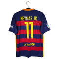 2015-16 Barcelona Home Shirt Neymar Jr #11 - back view