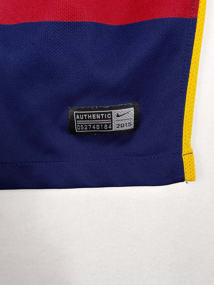 2015-16 Barcelona Home Shirt Neymar Jr #11 - detailed view