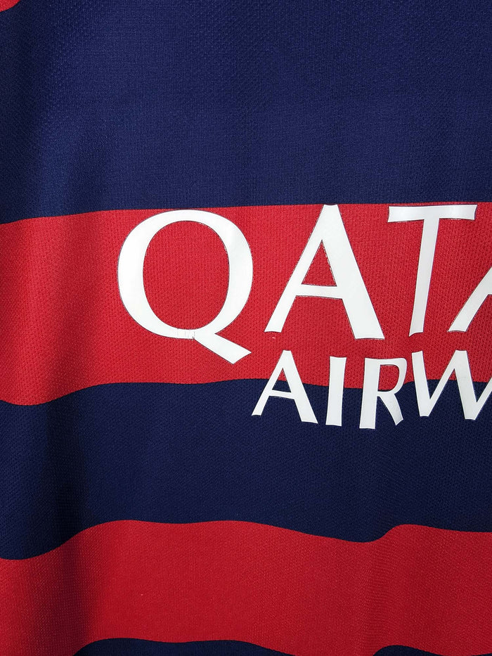 2015-16 Barcelona Home Shirt Neymar Jr #11 - detailed view