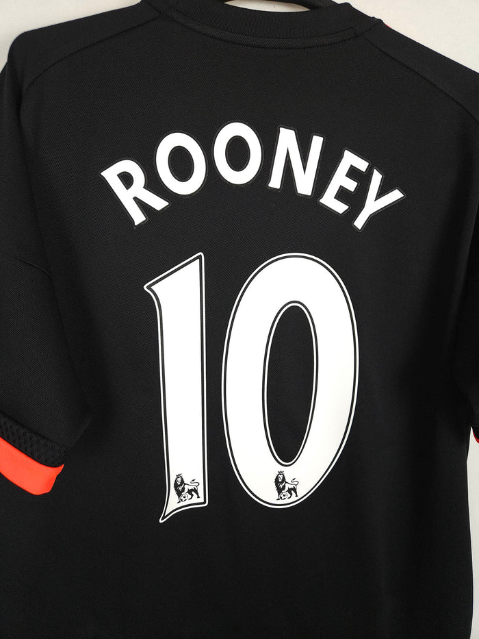 2015-16 Manchester United Third Shirt Rooney #10 - detailed view