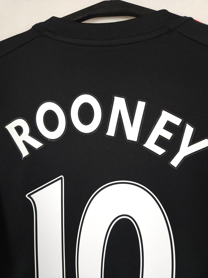 2015-16 Manchester United Third Shirt Rooney #10 - detailed view