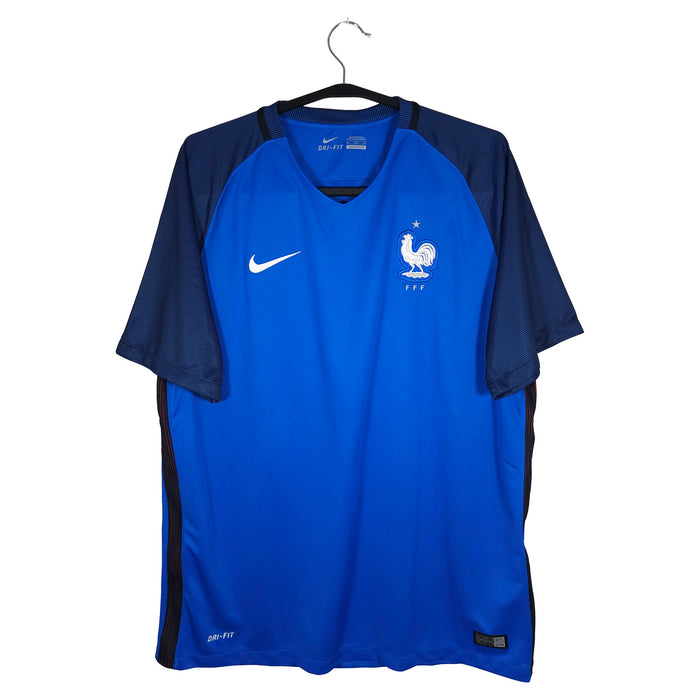 2016-17 France Home Shirt - front view