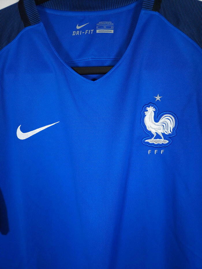 2016-17 France Home Shirt - detailed view