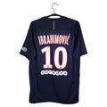 2016-17 Paris Saint-Germain Home Shirt Ibrahimovic #10 - back view