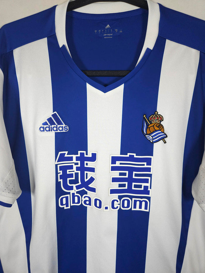 2016-17 Real Sociedad Home Shirt - detailed view