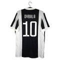 2017-18 Juventus Home Shirt Dybala #10 (Pro) - back view