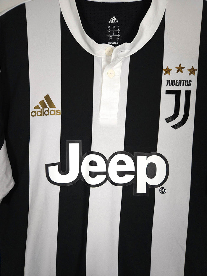 2017-18 Juventus Home Shirt Dybala #10 (Pro) - detailed view