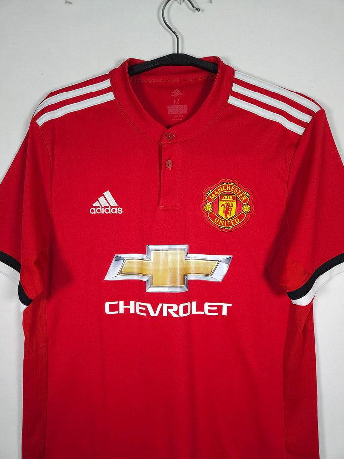 2017-18 Manchester United Home Shirt - detailed view