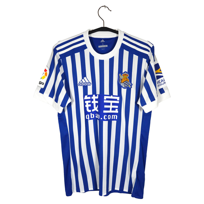 2017-18 Real Sociedad Home Shirt - front view