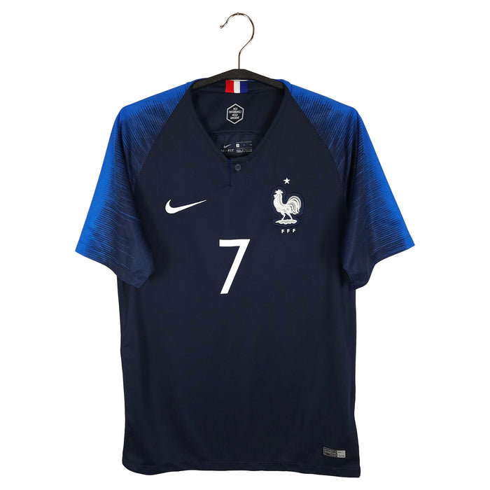 2018-19 France Home Shirt Griezmann #7 - front view