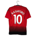 2018-19 Manchester United Home Shirt Rashford #10 - back view