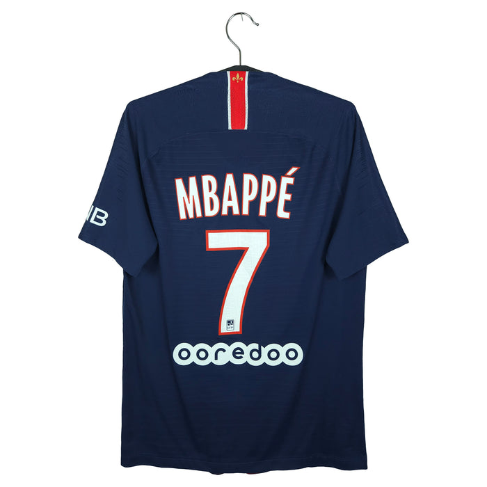 2018-19 Paris Saint-Germain Home Shirt Mbappé #7 (Pro) - back view