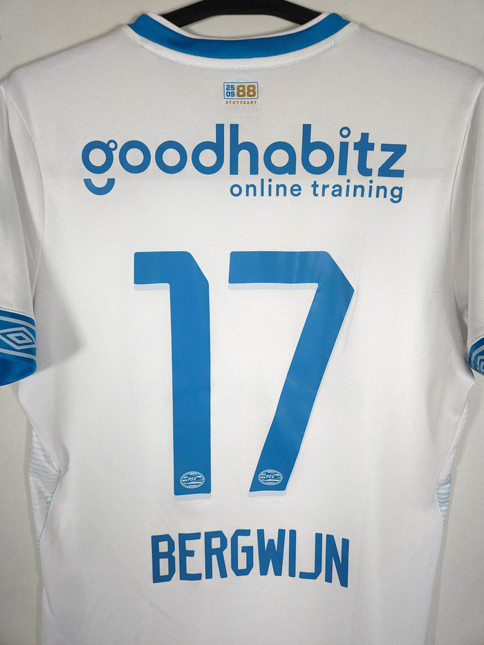 2018-19 PSV Away Shirt Bergwijn #17 - detailed view