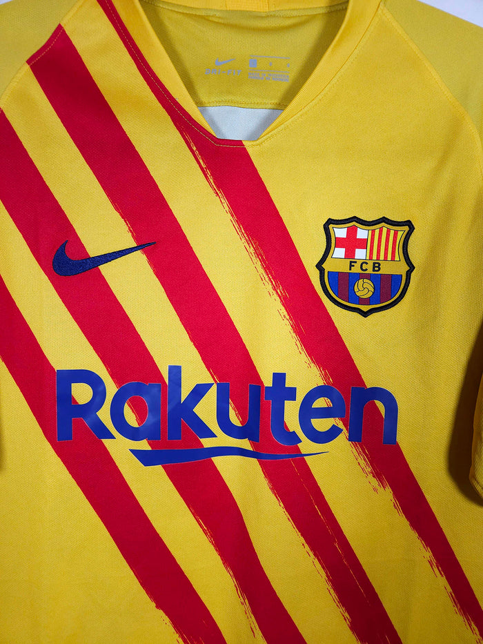 2019-20 Barcelona Fourth Shirt - detailed view
