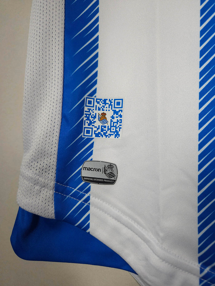 2019-20 Real Sociedad Home Shirt - detailed view