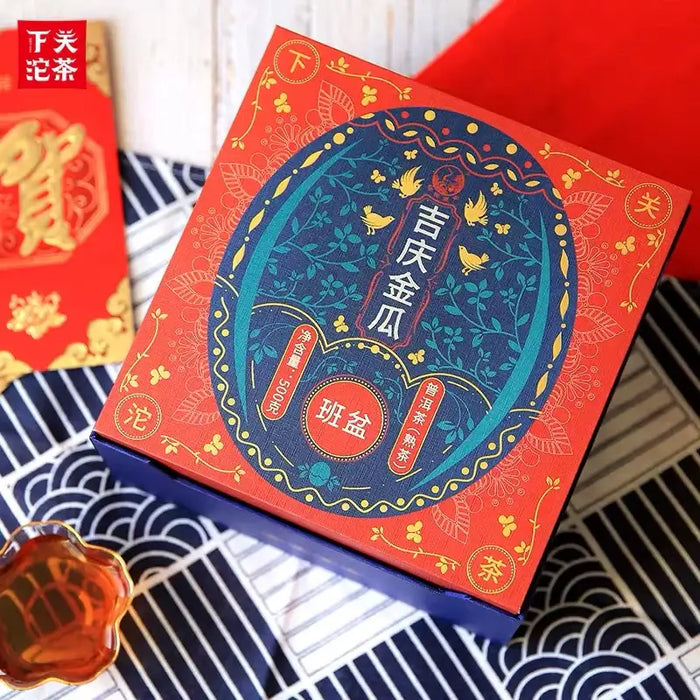 2019 XiaGuan Ji Qing Jin Gua - Ban Pen Gu Shu (Gold Melon - Banpen Old Tree) Tuo - photo 4