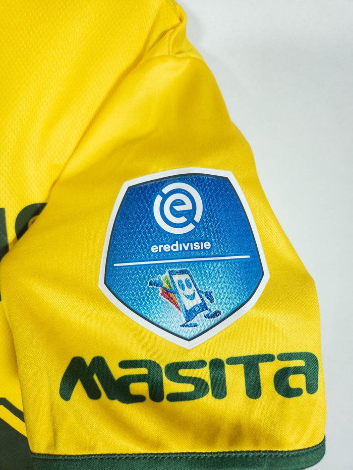 2020-21 Fortuna Sittard Home Shirt Seuntjens #10 - detailed view