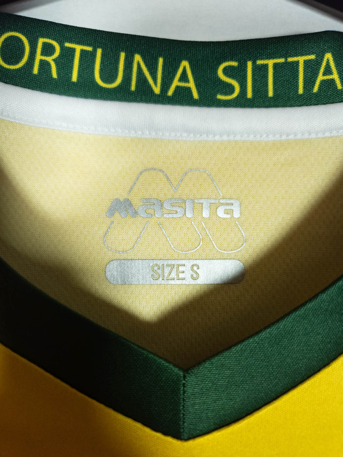 2020-21 Fortuna Sittard Home Shirt Seuntjens #10 - detailed view