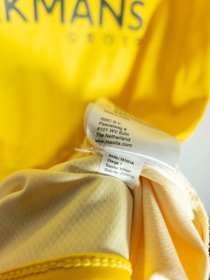 2020-21 Fortuna Sittard Home Shirt Seuntjens #10 - detailed view