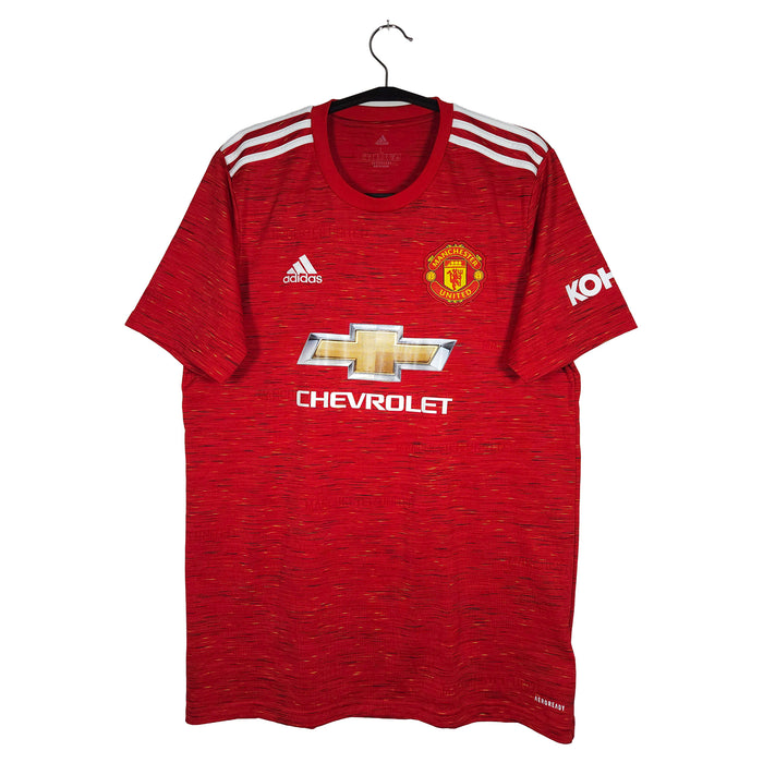 2020-21 Manchester United Home Shirt - front view