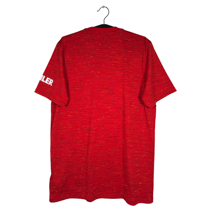 2020-21 Manchester United Home Shirt - back view