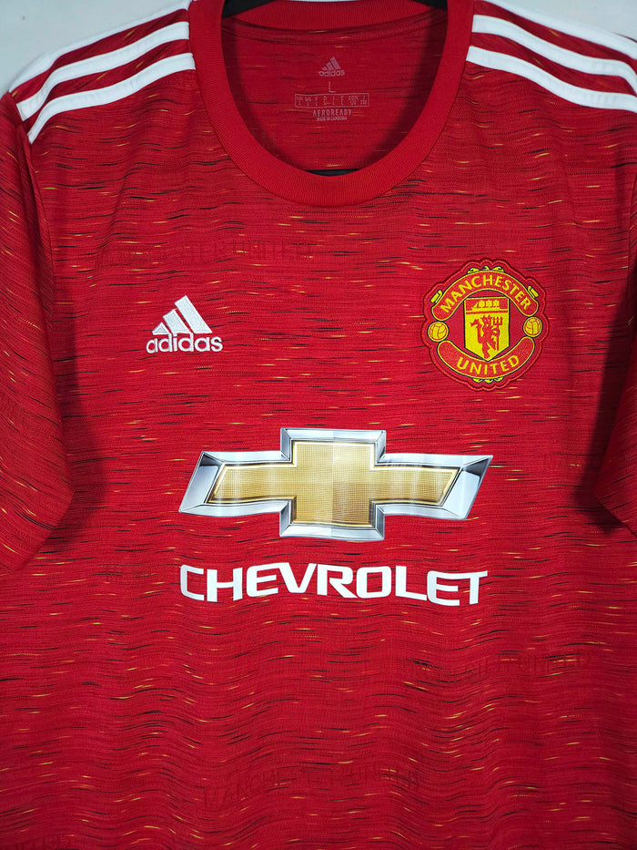 2020-21 Manchester United Home Shirt - detailed view
