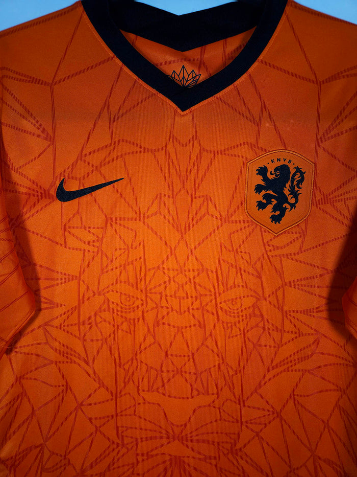 2020-21 Netherlands Home Shirt - detailed view