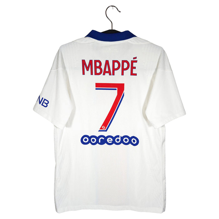 2020-21 Paris Saint-Germain Away Shirt Mbappé #7 (Pro) - back view